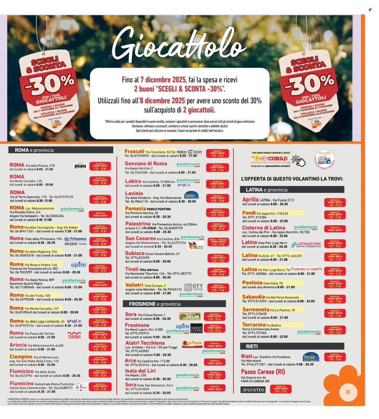 Volantino Conad - 1/12/2025 - 9/12/2025. Pagina 31