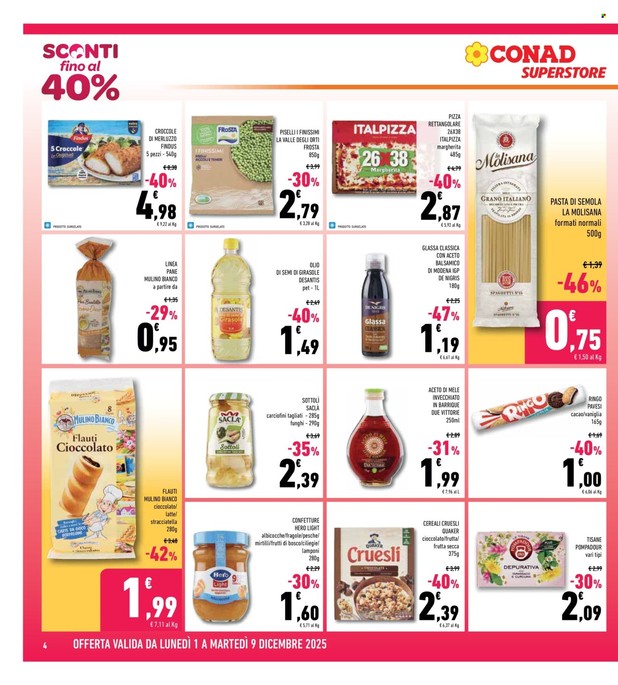 Volantino Conad Superstore - 1/12/2025 - 9/12/2025. Pagina 4