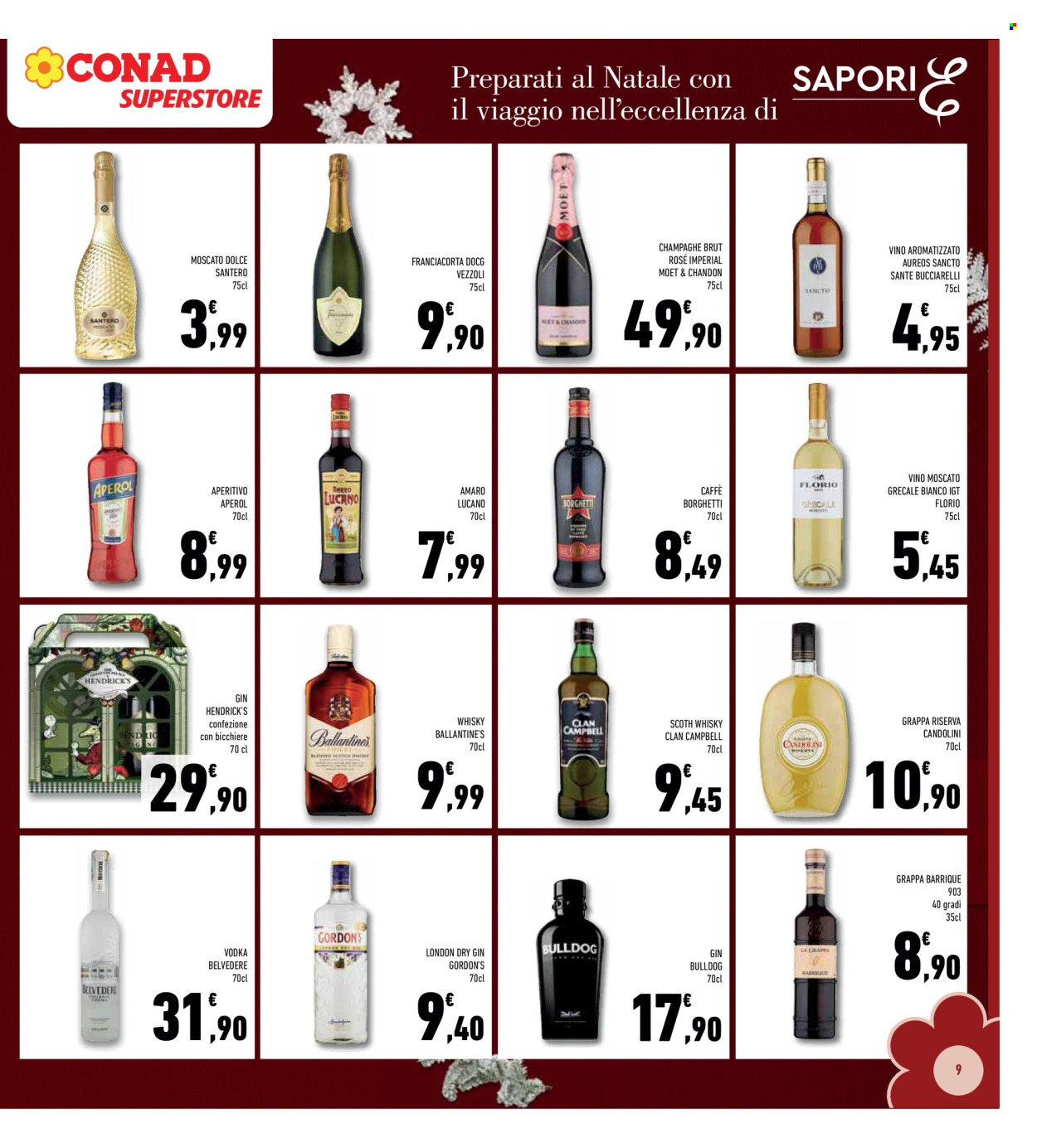 Volantino Conad Superstore - 1/12/2025 - 9/12/2025. Pagina 9