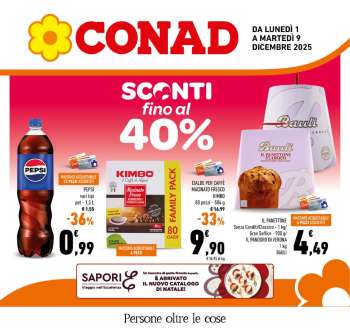 Volantino Conad - 1/12/2025 - 9/12/2025.