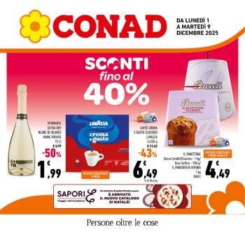 Volantino Conad - 1/12/2025 - 9/12/2025.