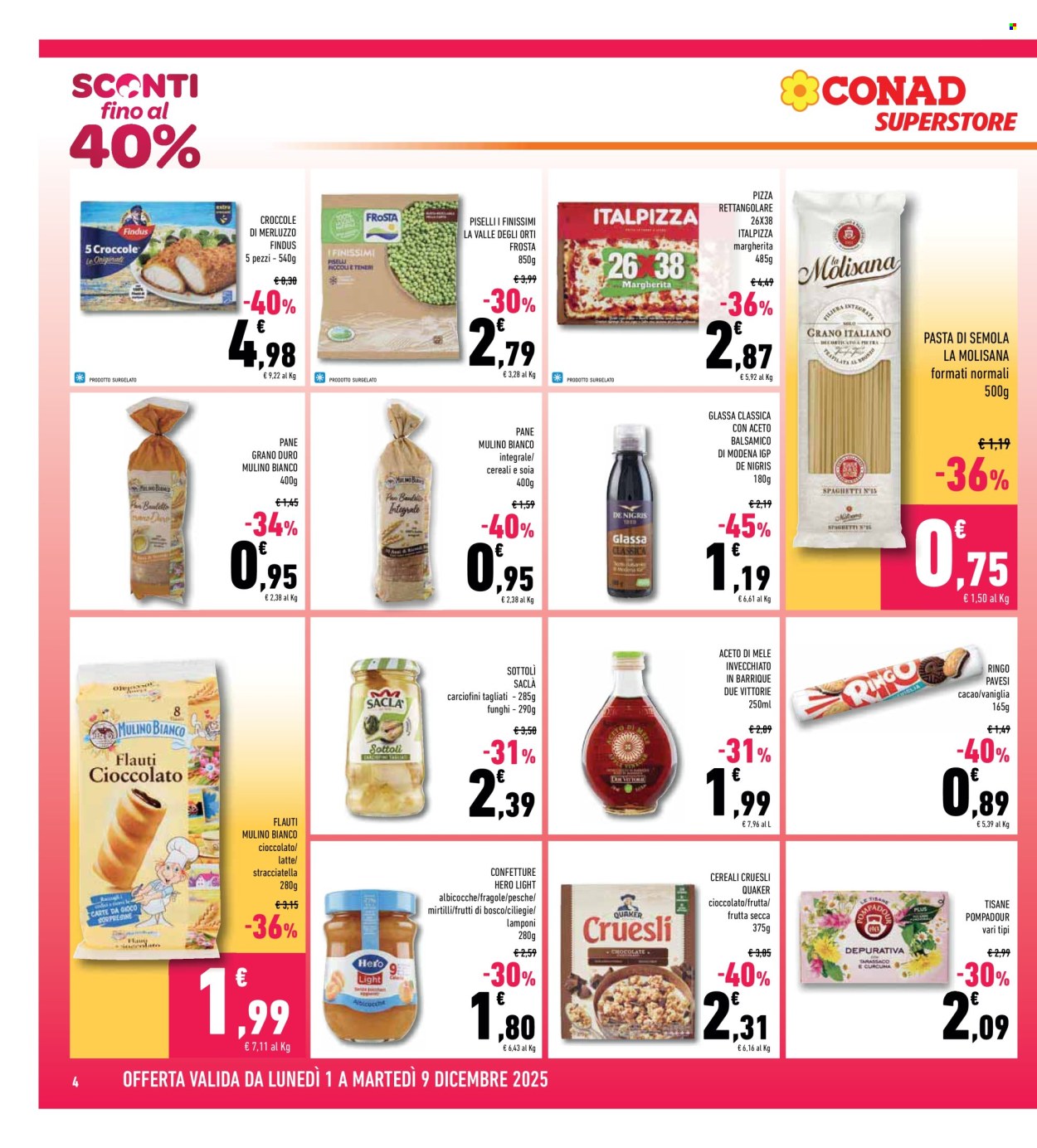 Volantino Conad Superstore - 1/12/2025 - 9/12/2025. Pagina 4