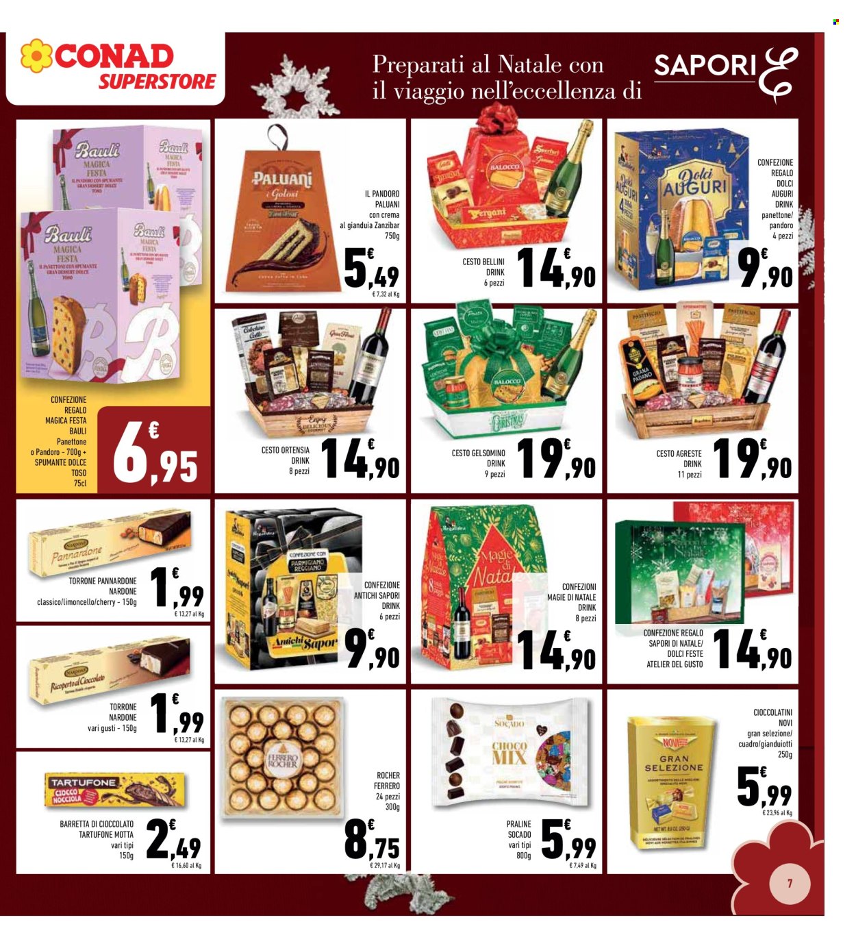 Volantino Conad Superstore - 1/12/2025 - 9/12/2025. Pagina 7
