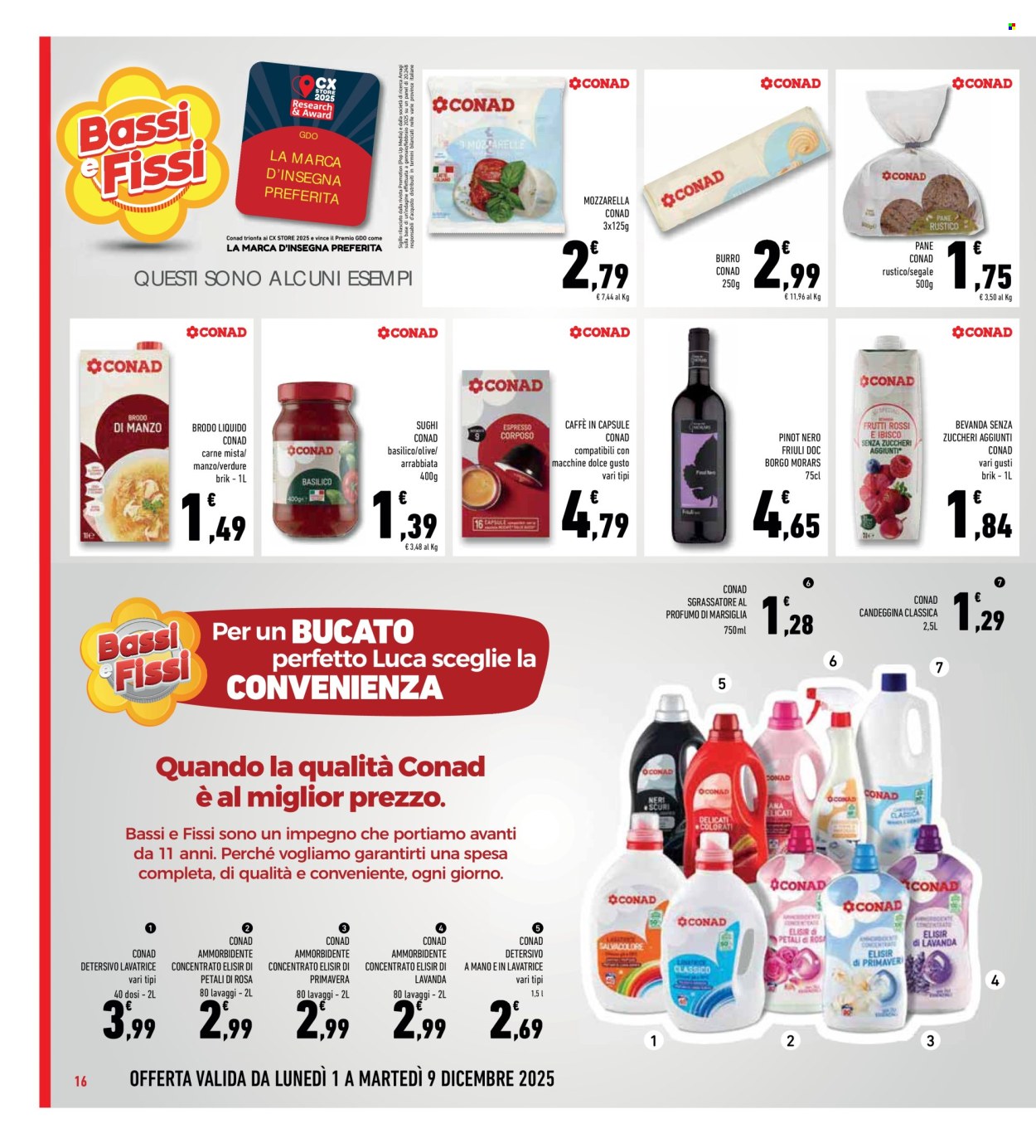 Volantino Conad Superstore - 1/12/2025 - 9/12/2025. Pagina 16