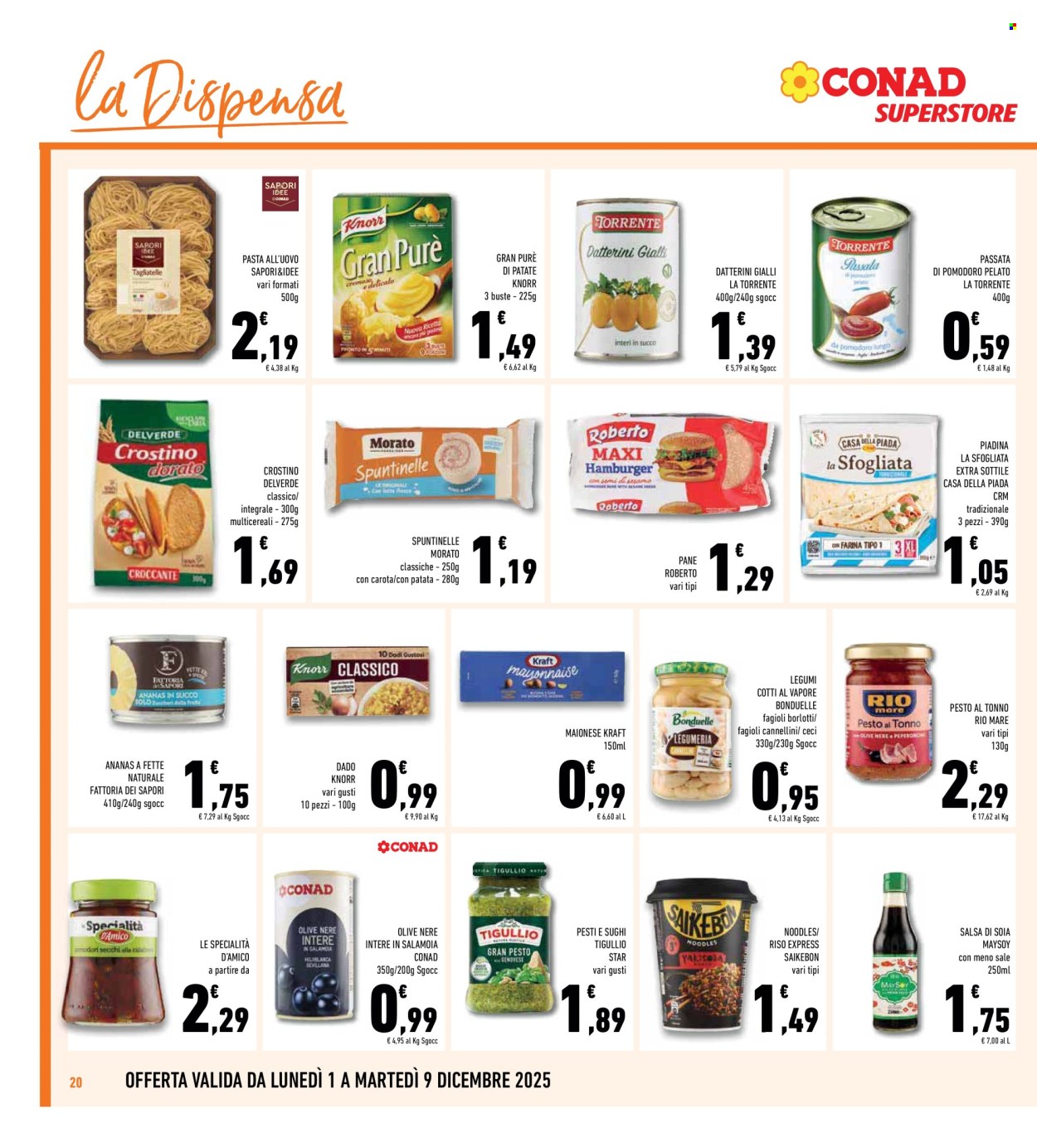 Volantino Conad Superstore - 1/12/2025 - 9/12/2025. Pagina 20