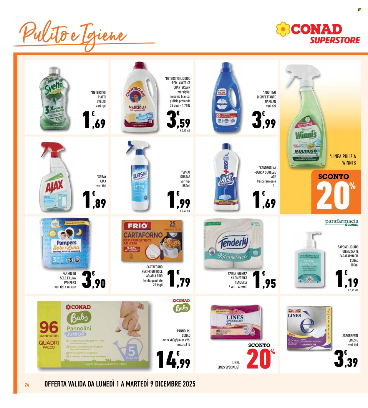 Volantino Conad Superstore - 1/12/2025 - 9/12/2025. Pagina 24