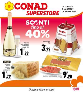 Volantino Conad Superstore - 1/12/2025 - 9/12/2025.
