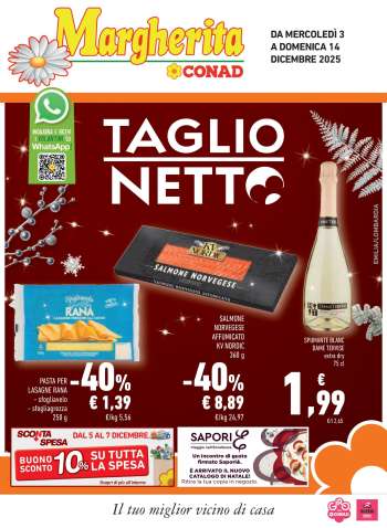 Volantino Margherita Conad - 3/12/2025 - 14/12/2025.