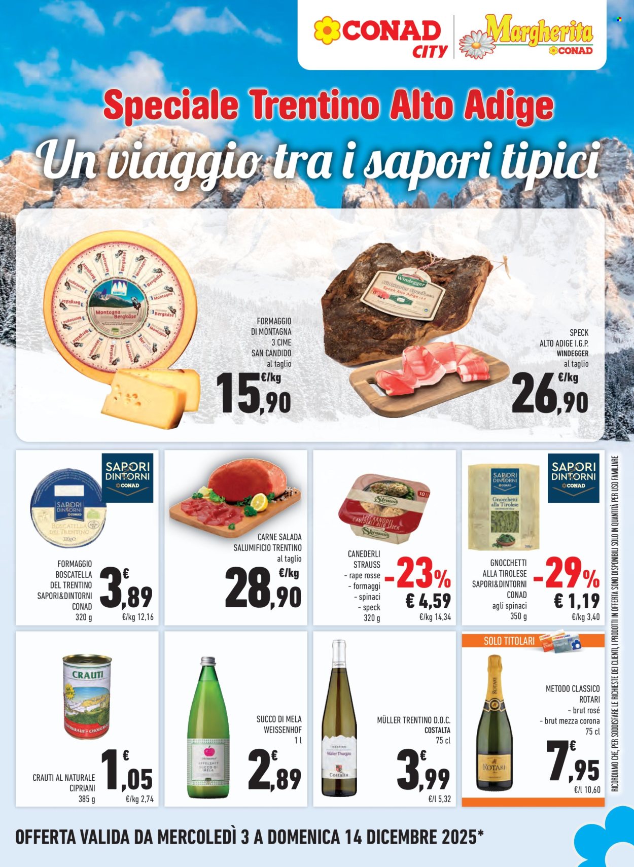 Volantino Margherita Conad - 3/12/2025 - 14/12/2025. Pagina 15