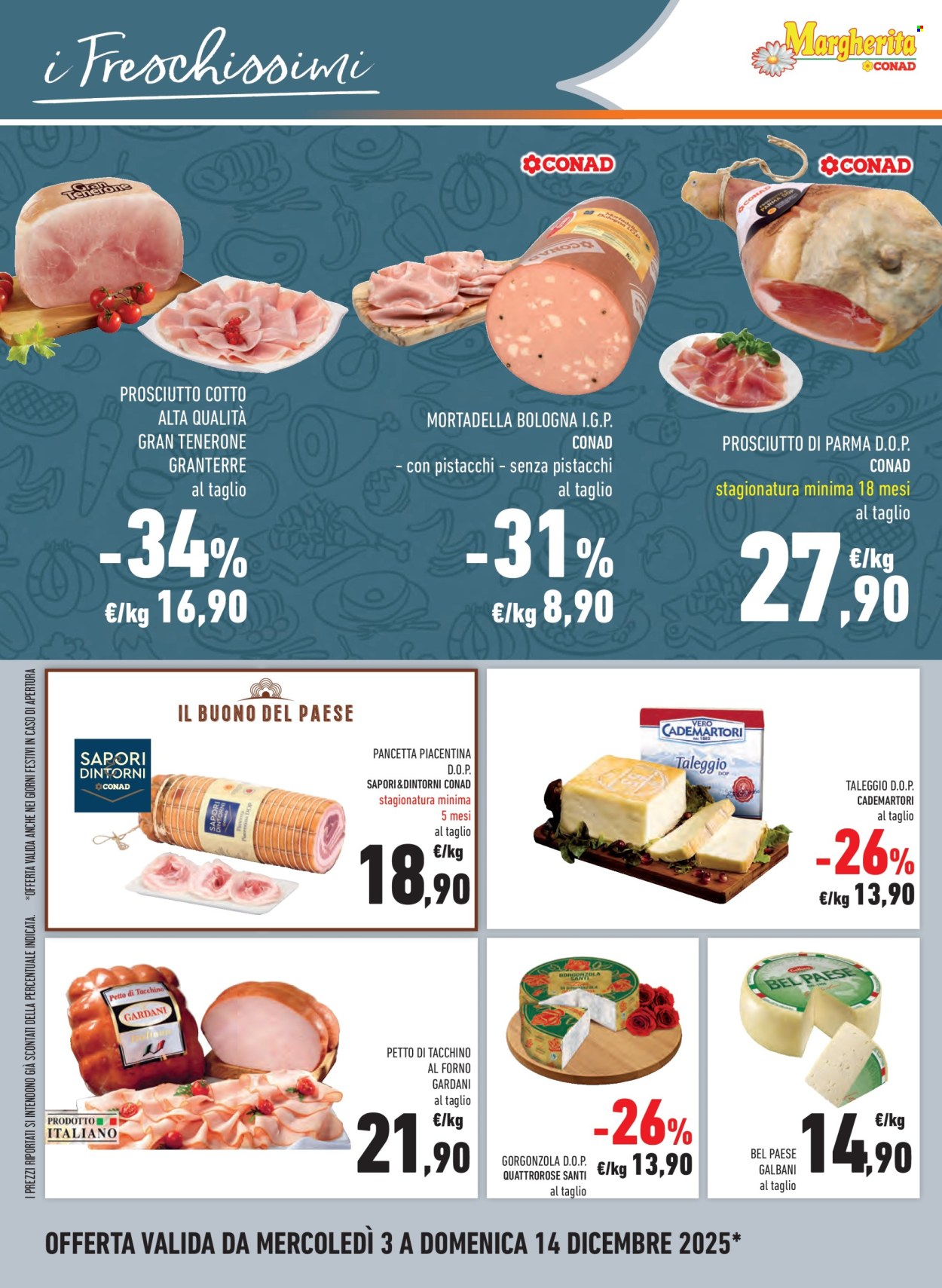 Volantino Margherita Conad - 3/12/2025 - 14/12/2025. Pagina 16