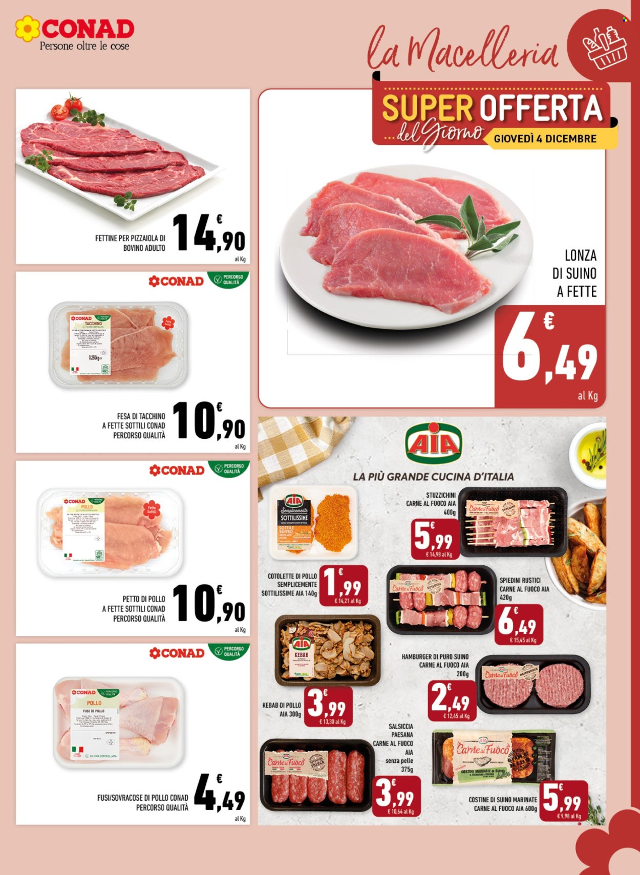 Volantino Margherita Conad - 1/12/2025 - 9/12/2025. Pagina 3