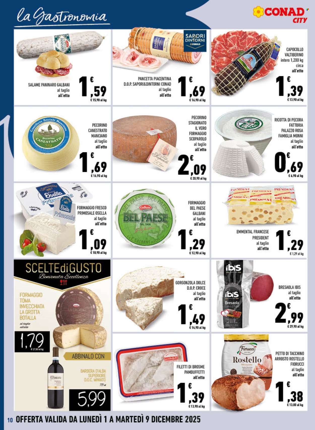 Volantino Conad - 1/12/2025 - 9/12/2025. Pagina 10