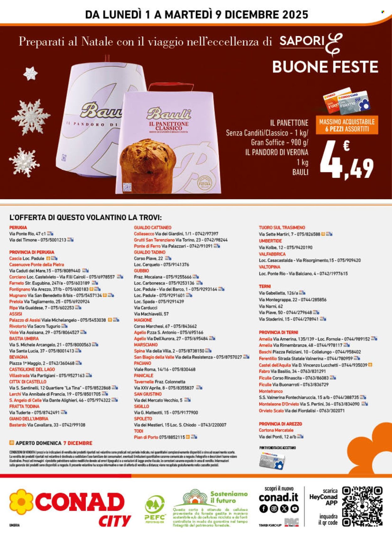 Volantino Conad - 1/12/2025 - 9/12/2025. Pagina 16