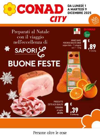 Volantino Conad City - 1/12/2025 - 9/12/2025.