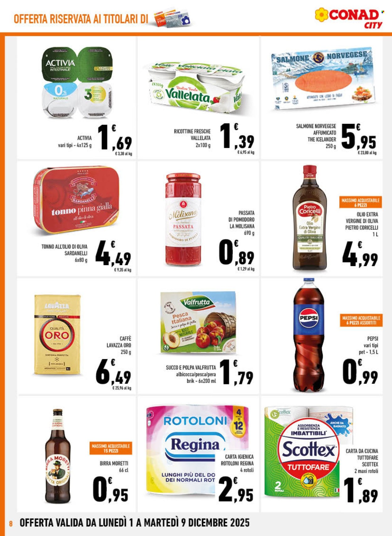 Volantino Conad City - 1/12/2025 - 9/12/2025. Pagina 8