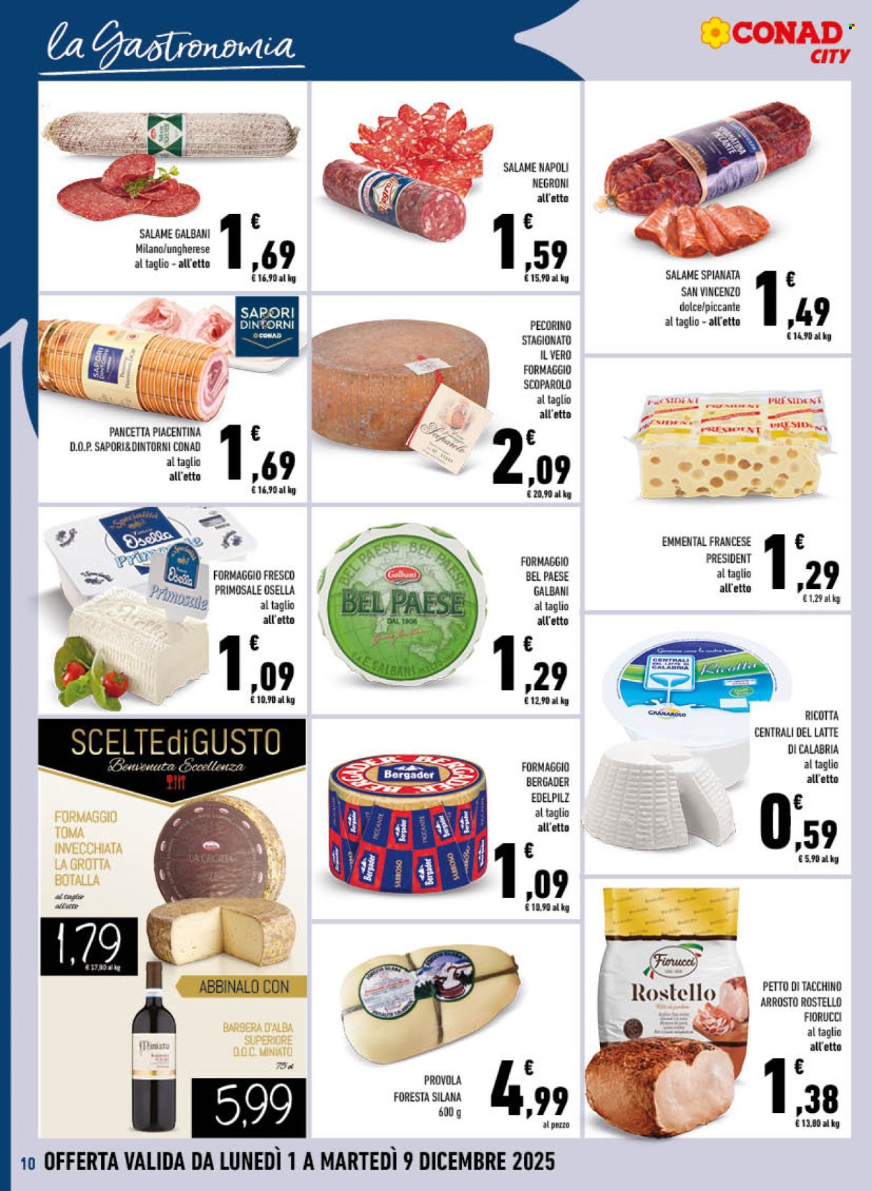 Volantino Conad City - 1/12/2025 - 9/12/2025. Pagina 10