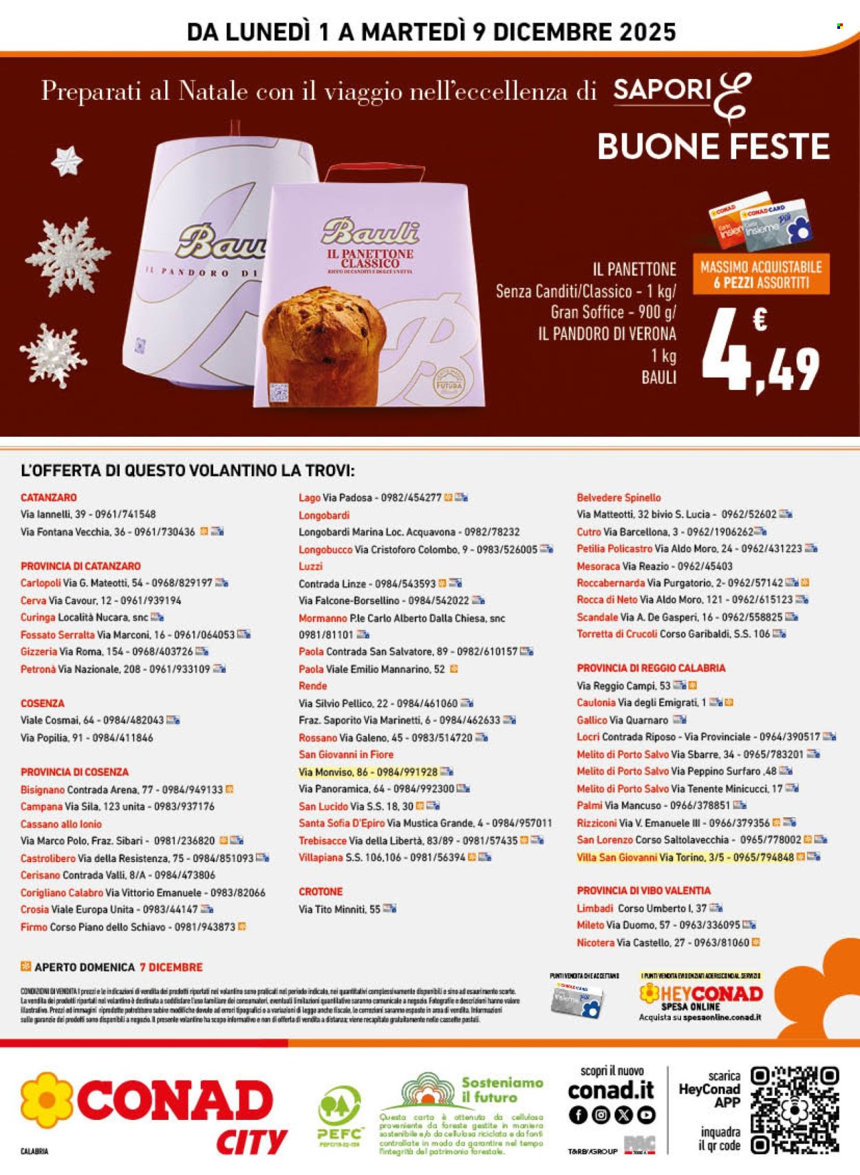 Volantino Conad City - 1/12/2025 - 9/12/2025. Pagina 16