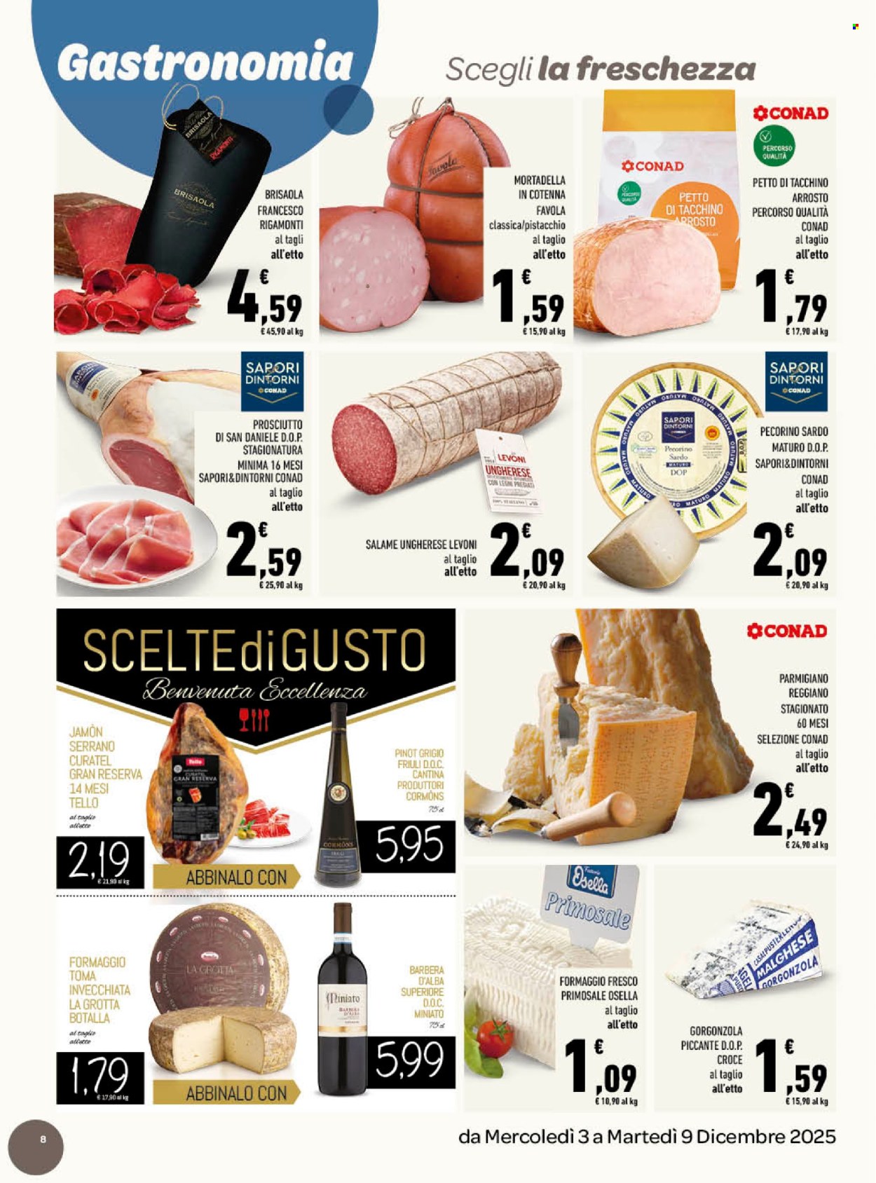Volantino TuDay Conad - 3/12/2025 - 9/12/2025. Pagina 8