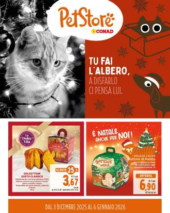 Volantino Pet Store Conad - 3/12/2025 - 6/1/2026.