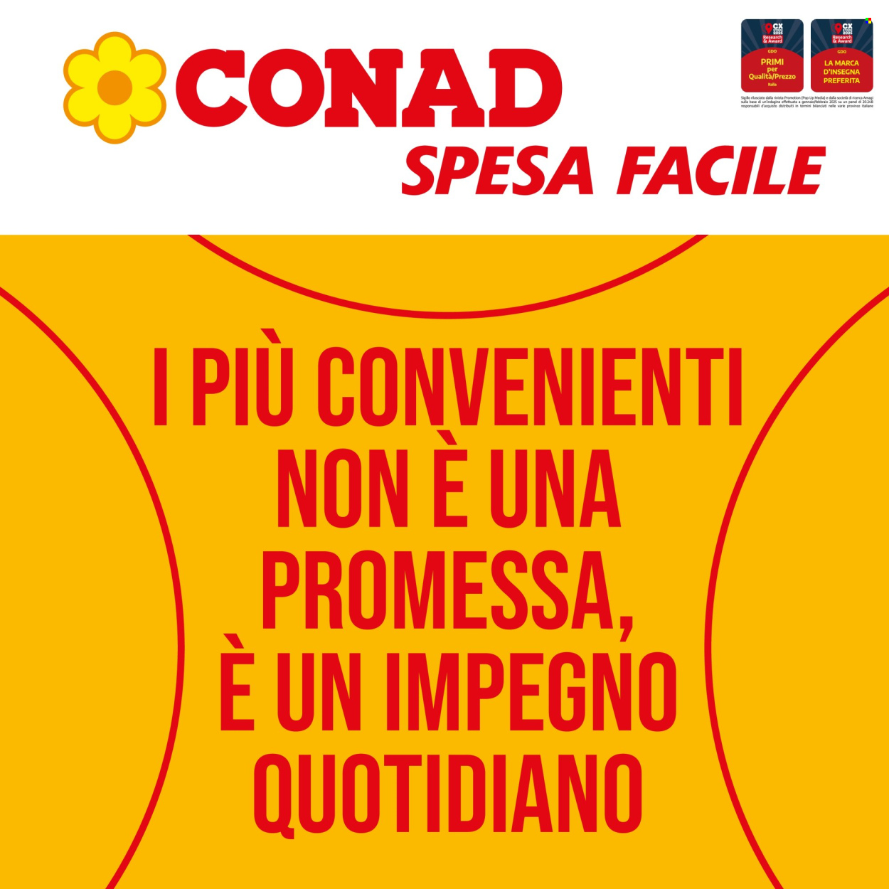 Volantino Spesa Facile Conad - 1/12/2025 - 31/12/2025. Pagina 1