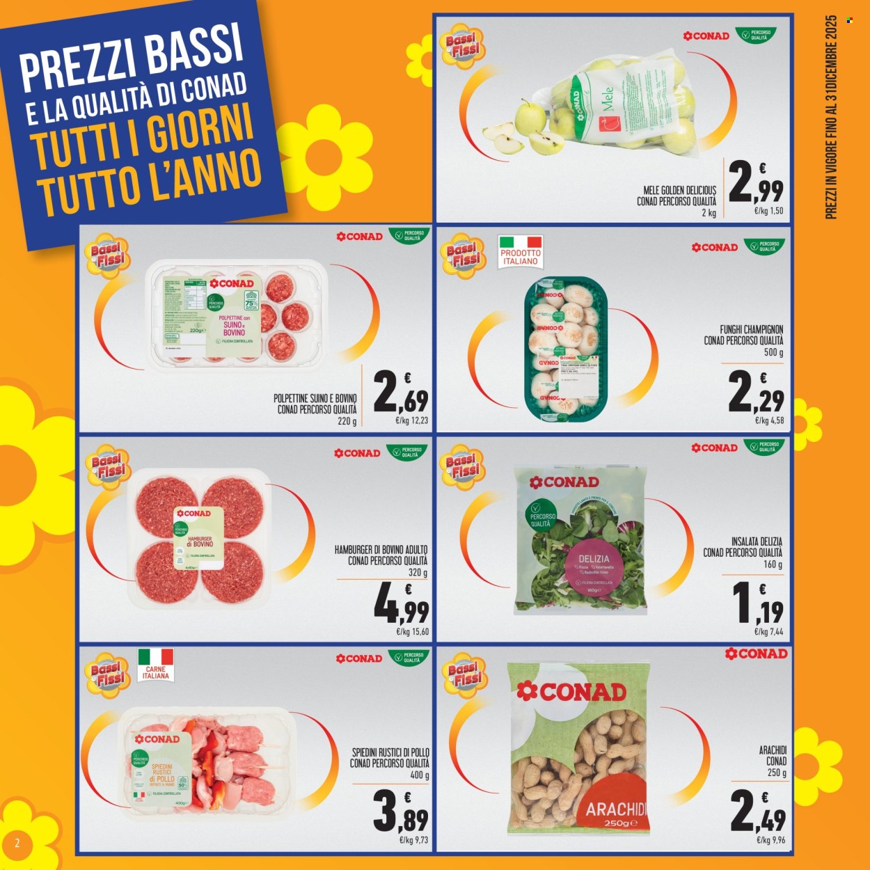Volantino Spesa Facile Conad - 1/12/2025 - 31/12/2025. Pagina 2