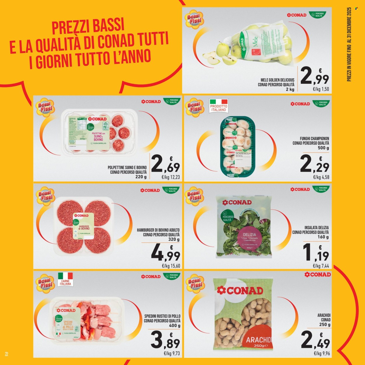 Volantino Spesa Facile Conad - 1/12/2025 - 31/12/2025. Pagina 2