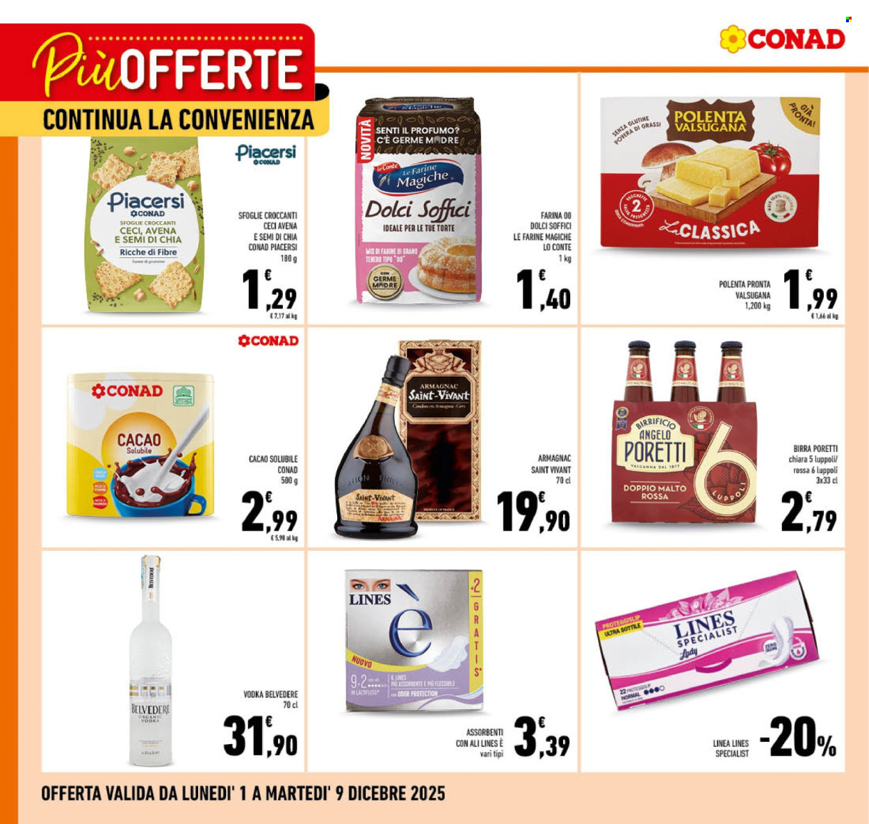 Volantino Conad - 1/12/2025 - 9/12/2025. Pagina 1