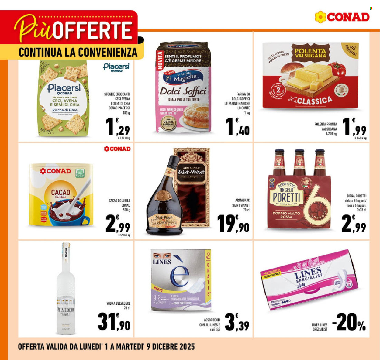Volantino Conad - 1/12/2025 - 9/12/2025. Pagina 1