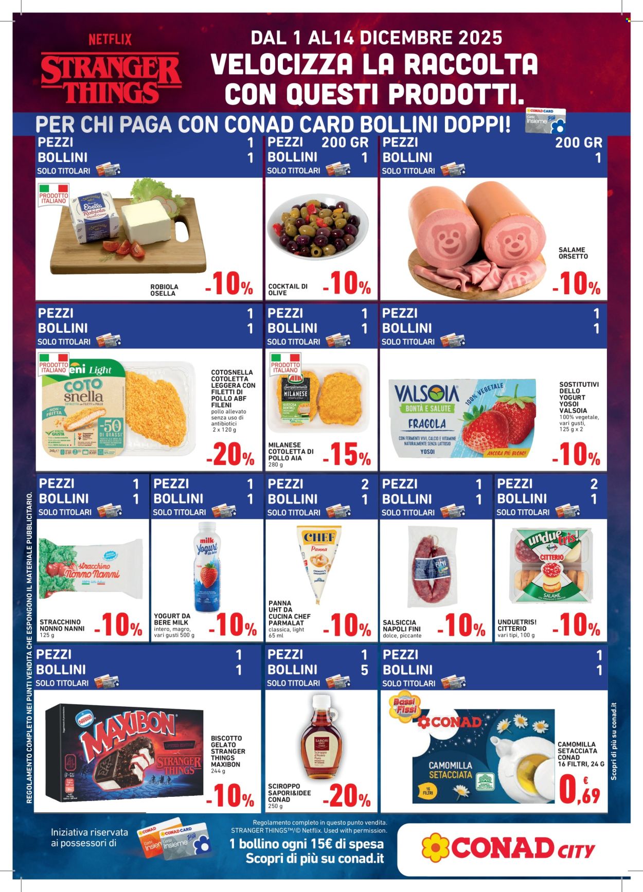Volantino Conad - 1/12/2025 - 14/12/2025. Pagina 1