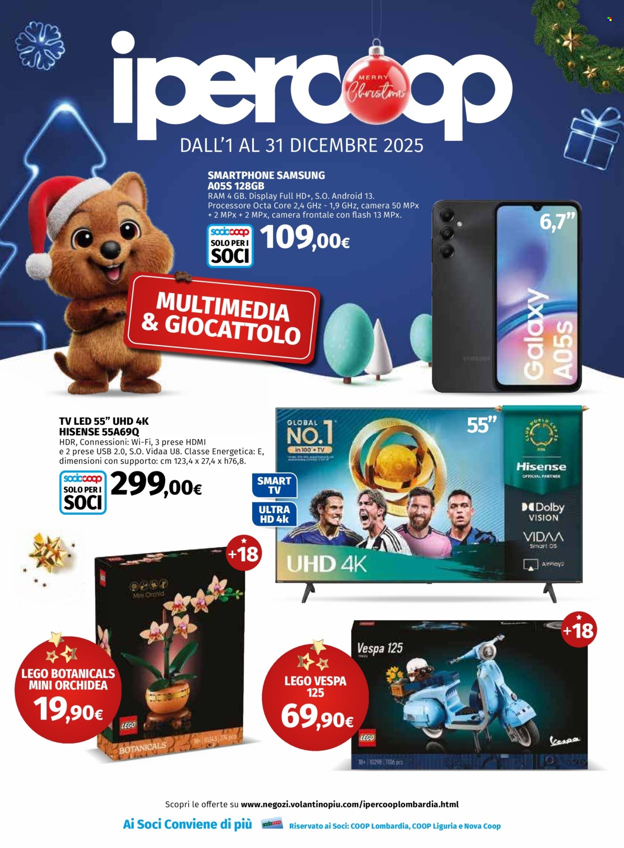 Volantino Coop - 1/12/2025 - 31/12/2025. Pagina 1