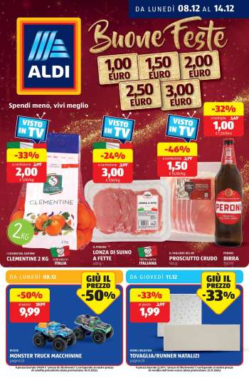 Volantino Aldi - 8/12/2025 - 14/12/2025.