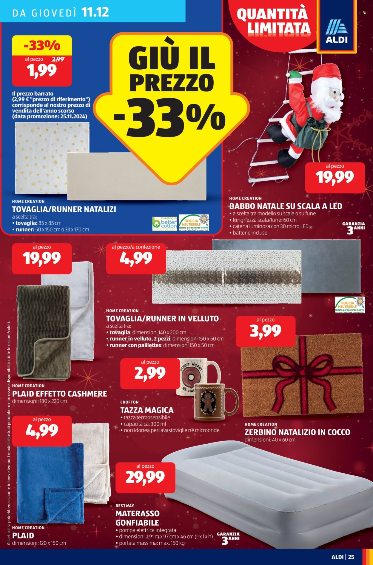 Volantino Aldi - 8/12/2025 - 14/12/2025. Pagina 25