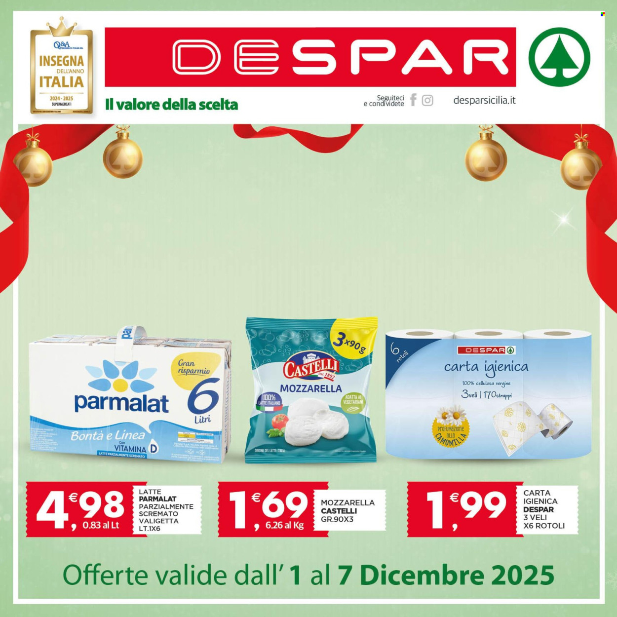 Volantino Despar - 1/12/2025 - 7/12/2025. Pagina 1