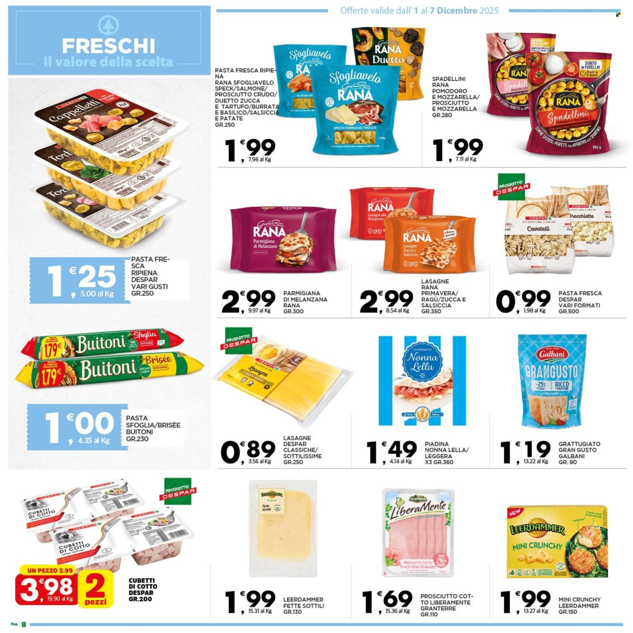 Volantino Despar - 1/12/2025 - 7/12/2025. Pagina 8