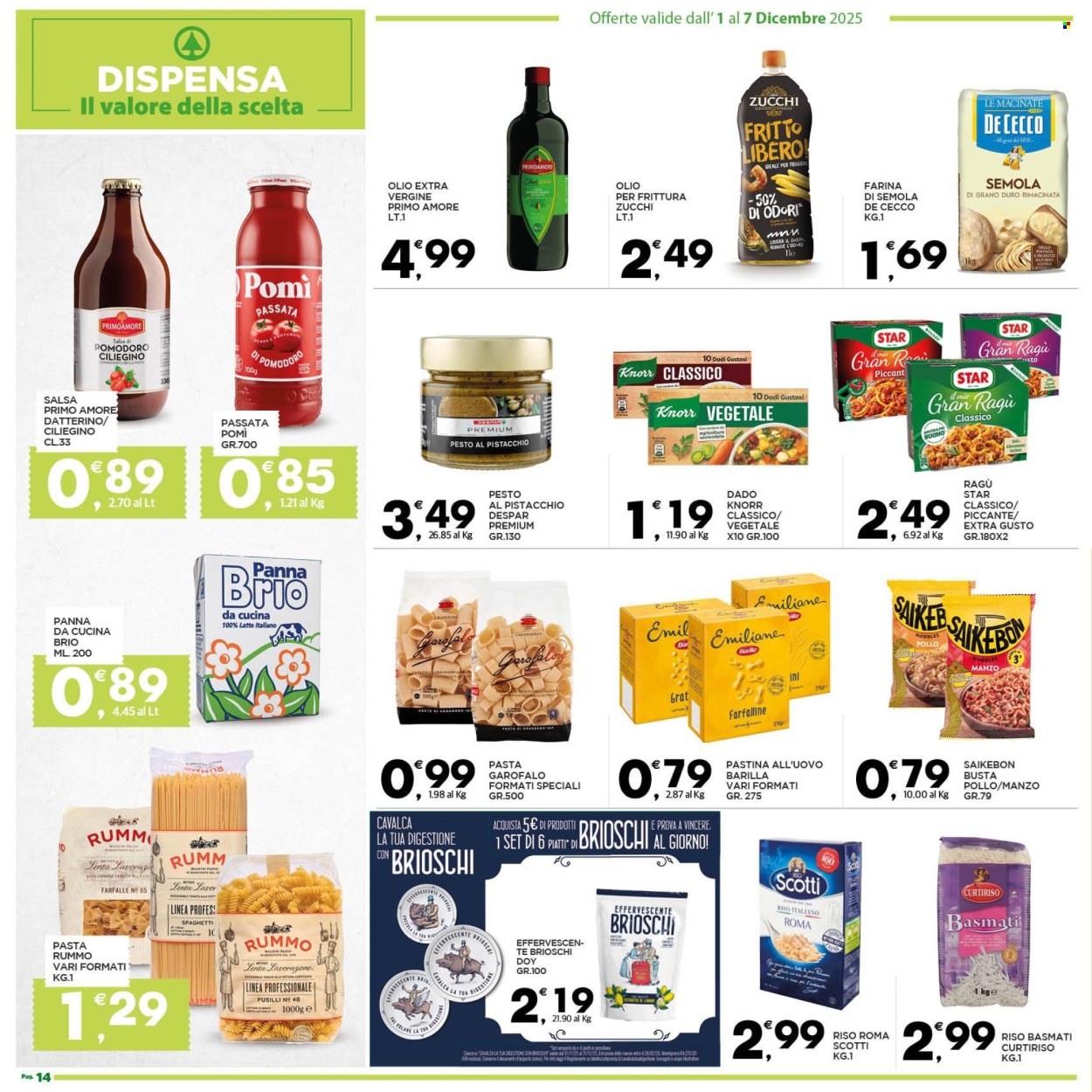 Volantino Despar - 1/12/2025 - 7/12/2025. Pagina 14