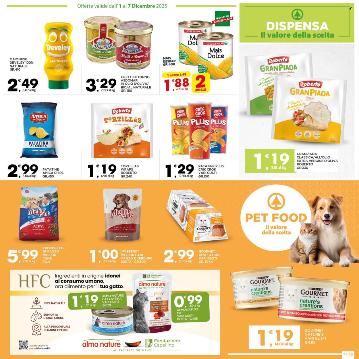 Volantino Despar - 1/12/2025 - 7/12/2025. Pagina 15