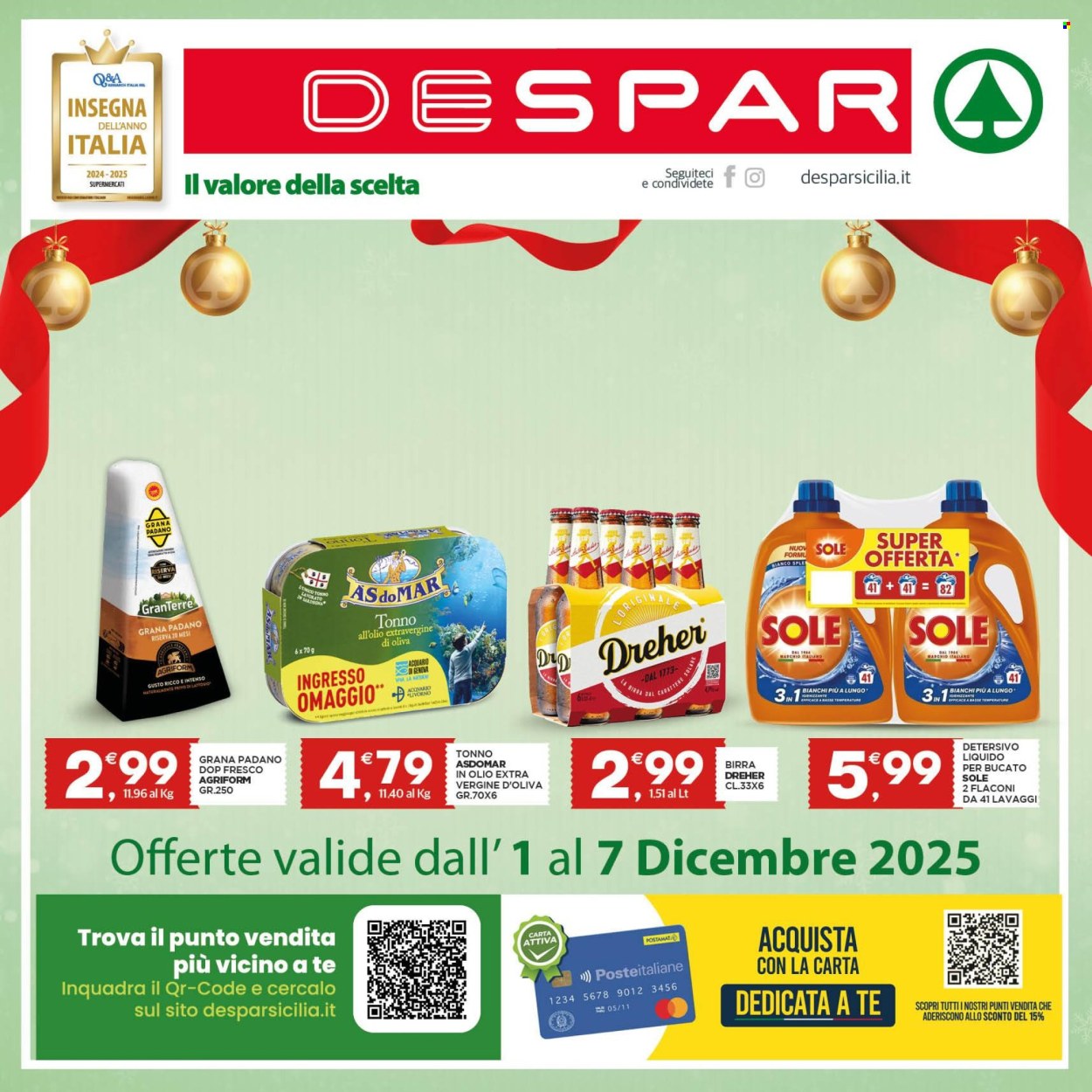 Volantino Despar - 1/12/2025 - 7/12/2025. Pagina 22