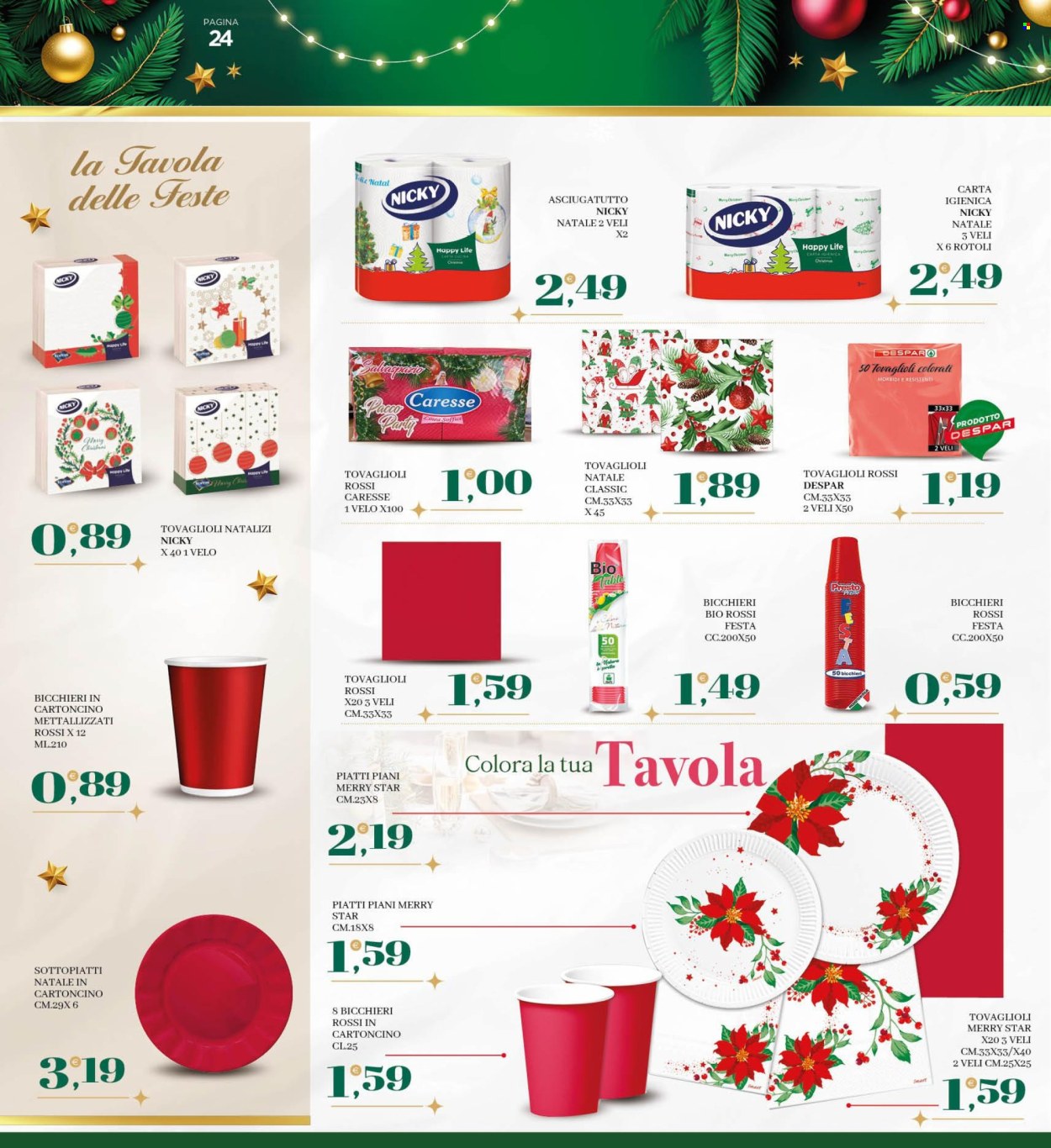 Volantino Eurospar - 1/12/2025 - 7/12/2025. Pagina 24