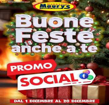 Volantino Maury's - 1/12/2025 - 20/12/2025.