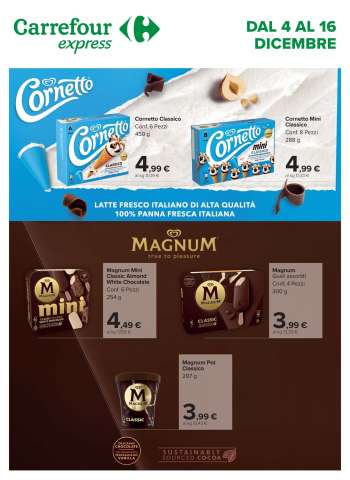 Volantino Carrefour - 4/12/2025 - 16/12/2025.