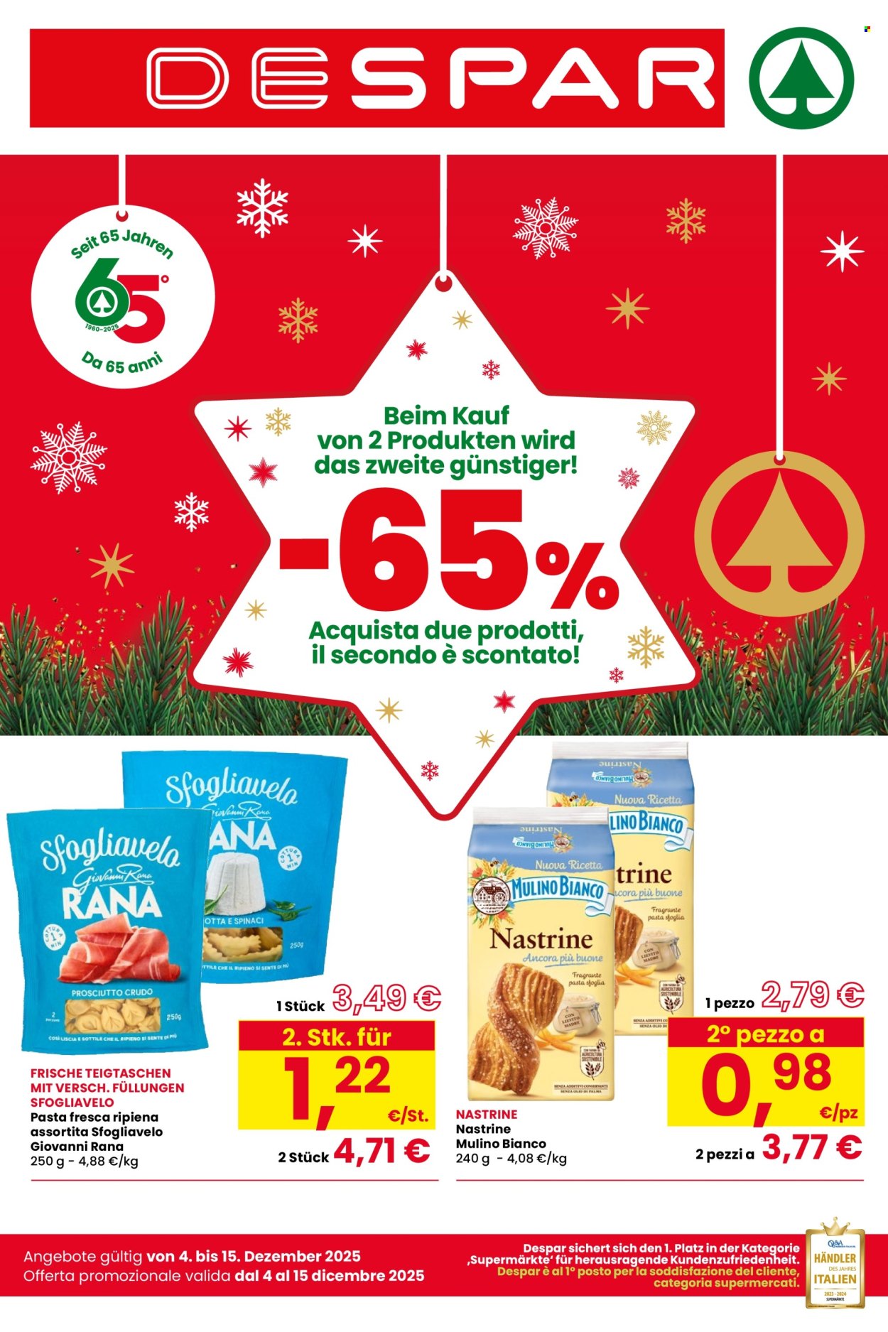 Volantino Despar - 4/12/2025 - 15/12/2025. Pagina 1