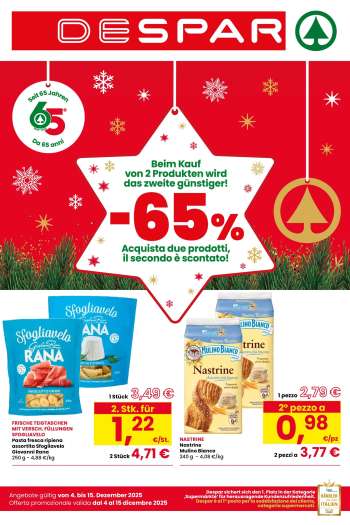Volantino Despar - 4/12/2025 - 15/12/2025.