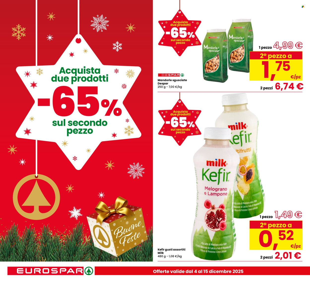 Volantino Eurospar - 4/12/2025 - 15/12/2025. Pagina 2
