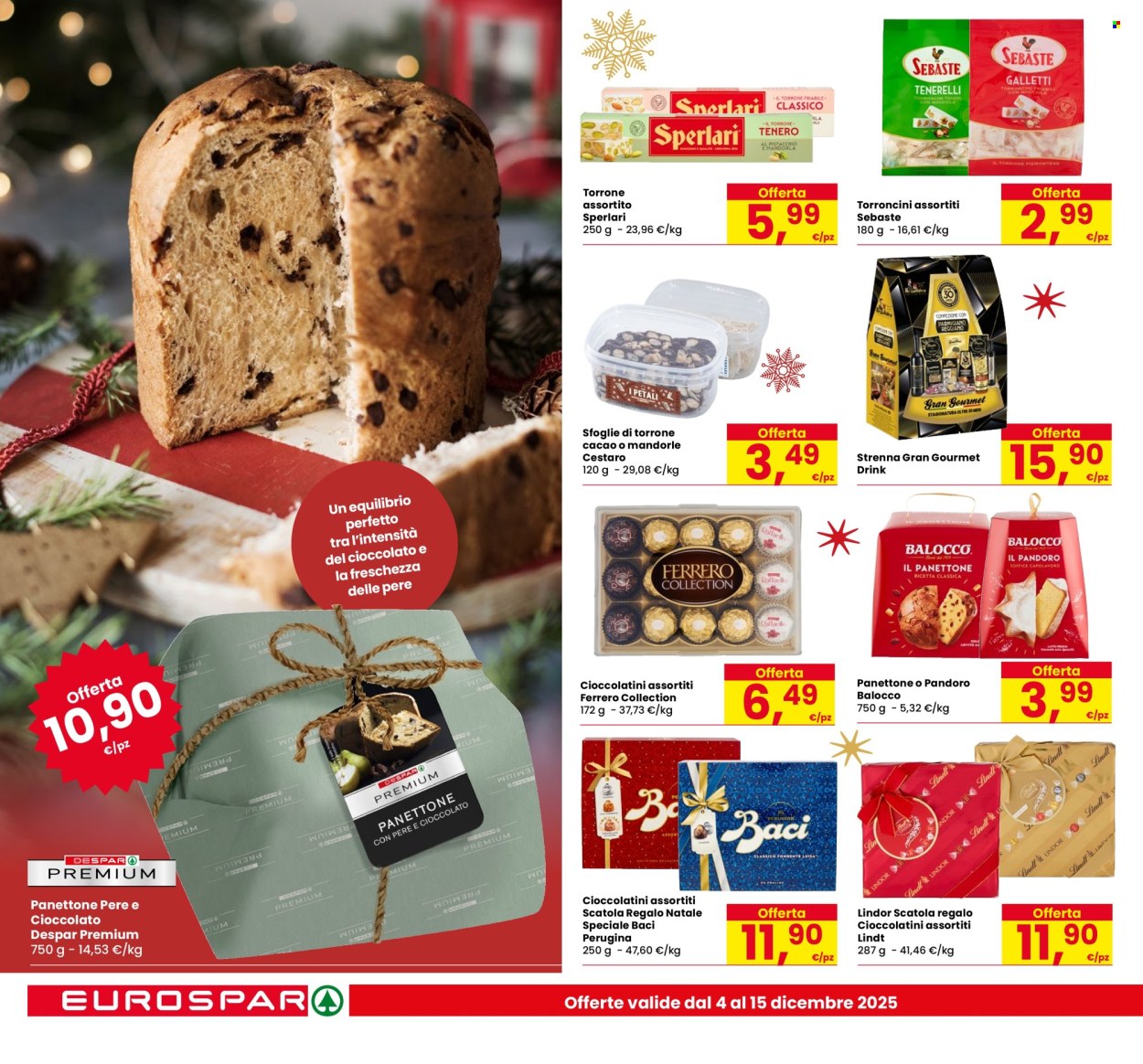Volantino Eurospar - 4/12/2025 - 15/12/2025. Pagina 10