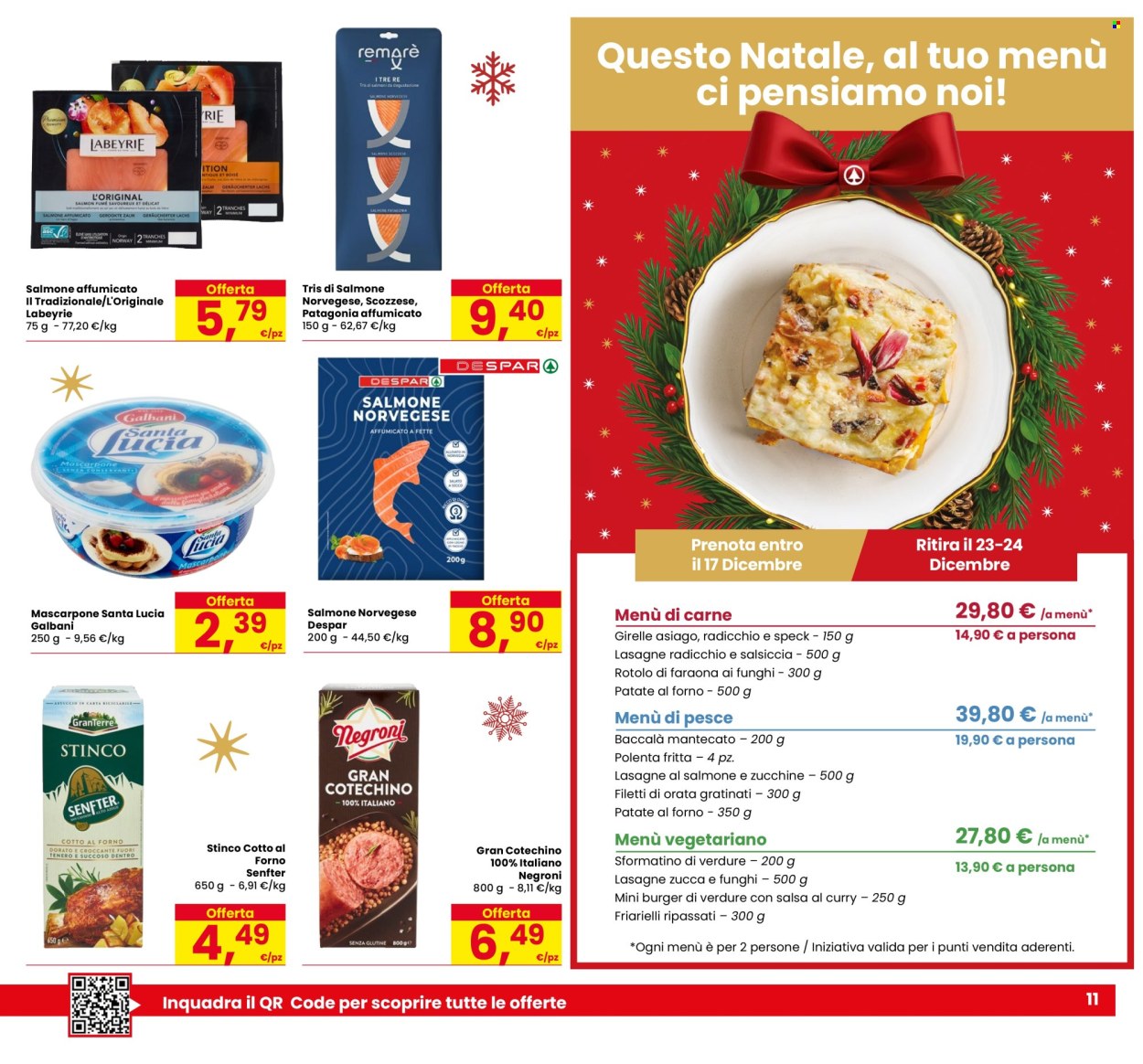 Volantino Eurospar - 4/12/2025 - 15/12/2025. Pagina 11