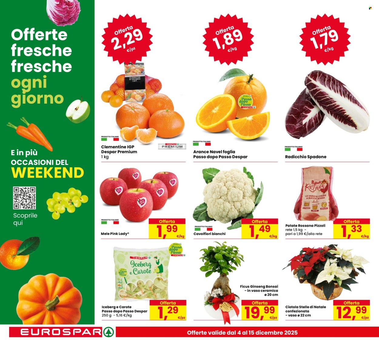 Volantino Eurospar - 4/12/2025 - 15/12/2025. Pagina 14
