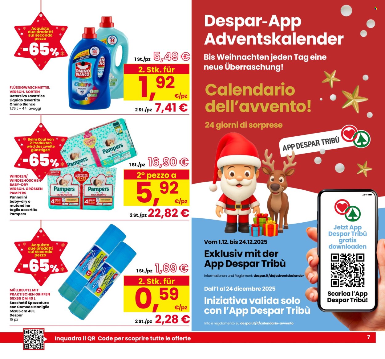 Volantino Eurospar - 4/12/2025 - 15/12/2025. Pagina 7