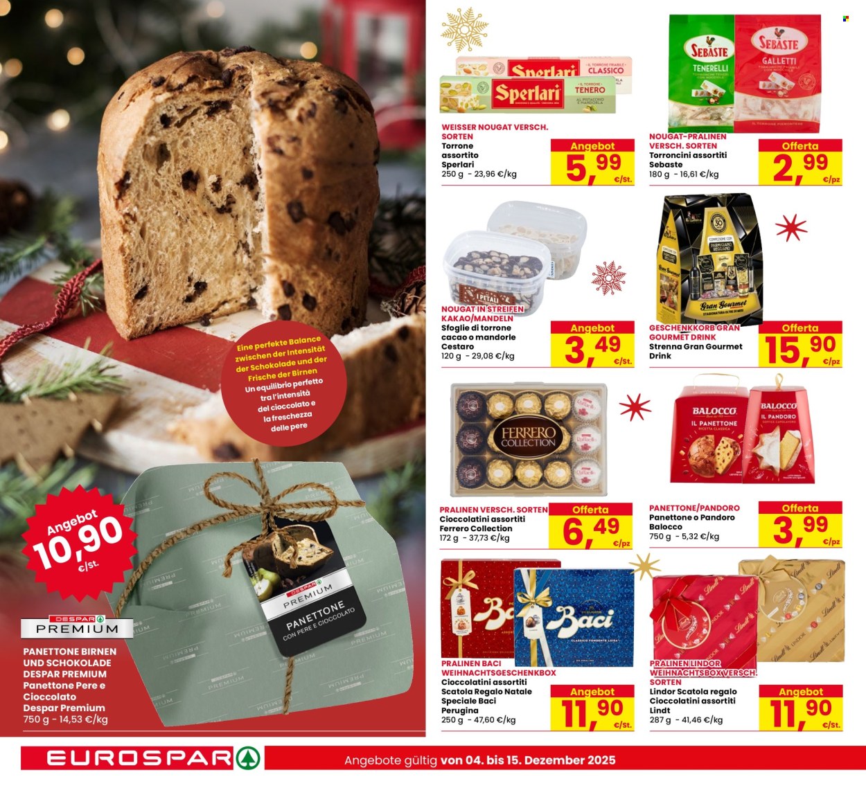 Volantino Eurospar - 4/12/2025 - 15/12/2025. Pagina 10