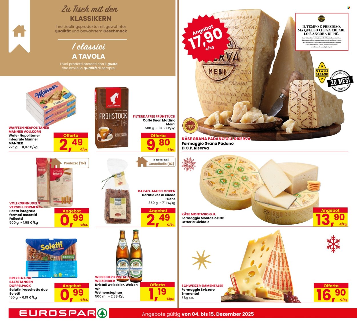 Volantino Eurospar - 4/12/2025 - 15/12/2025. Pagina 12