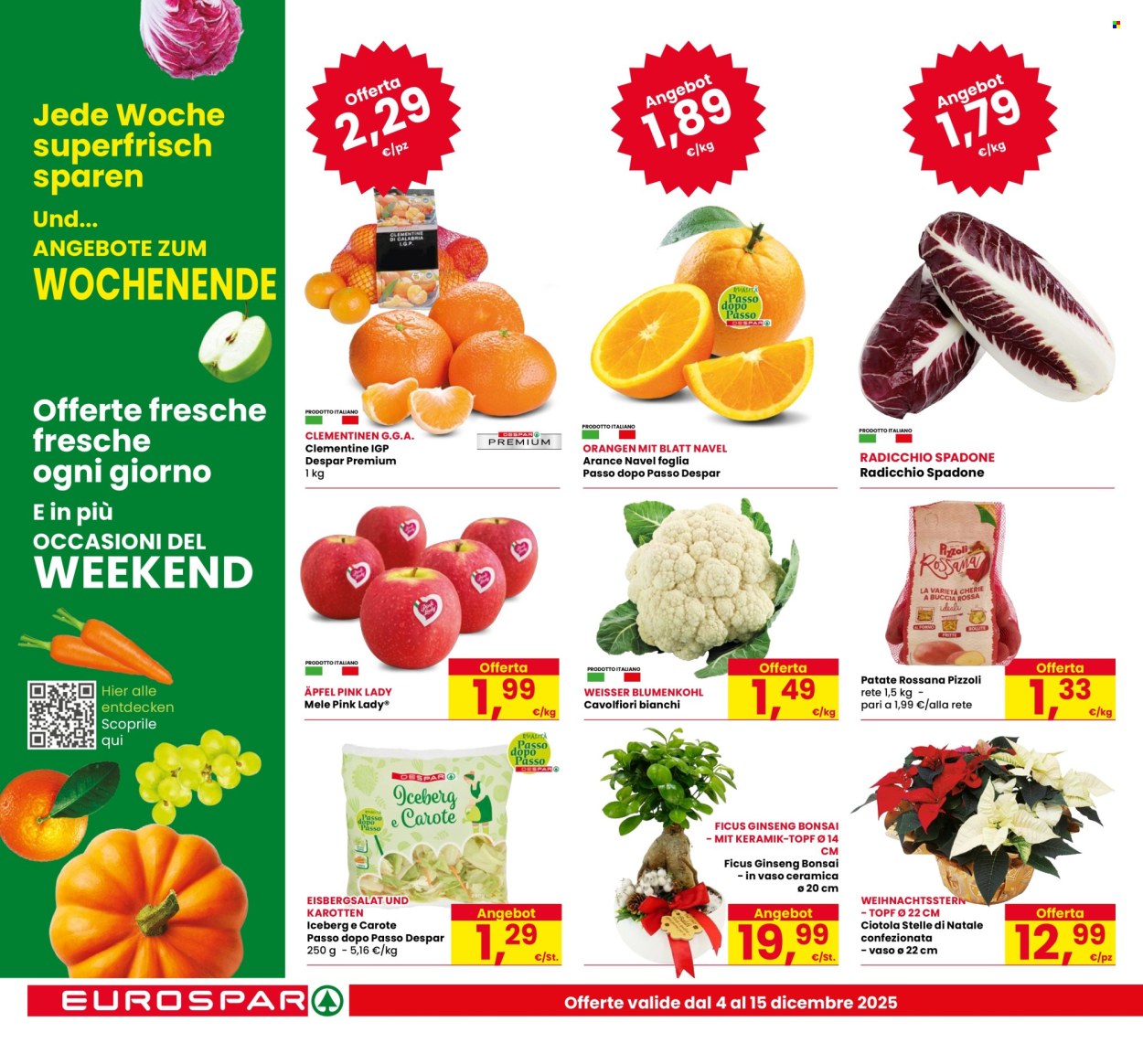 Volantino Eurospar - 4/12/2025 - 15/12/2025. Pagina 14